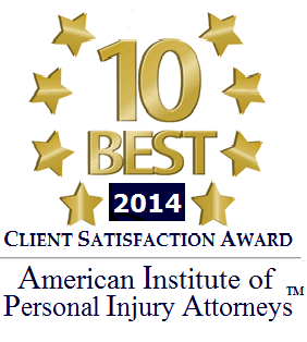 10 Best Award American Institue of Personal Injury Attorneys